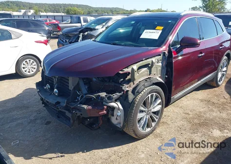 2017 Lincoln Mkx Reserve z USA, uszkodzony, nr VIN 2LMPJ8LP1HBL35748